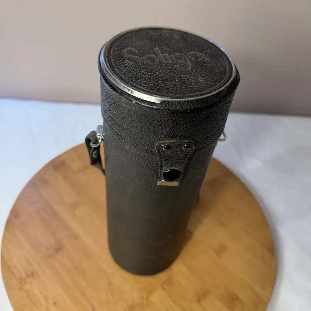 Soligor Vtg, 100-300mm F5 Zoom Lens: UV, Nikon Mount, Case, Japan, Excellent